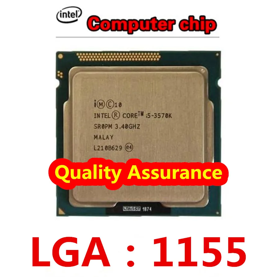 Intel Core i5 3570k 3570 К процессор (6 м Кэш 3.4 ГГц) LGA1155 Desktop Процессор|desktop cpu|intel core i5-3570kintel |