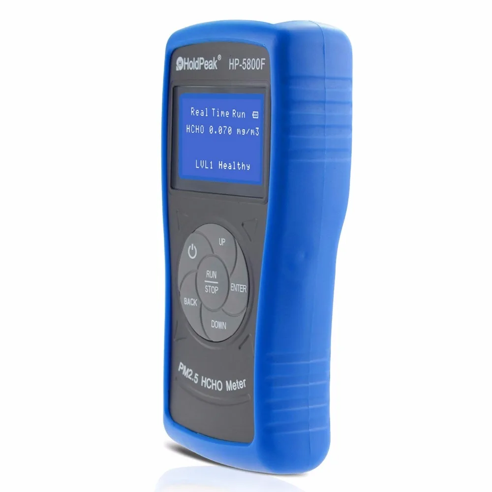 Holdпик HP-5800F цифровой HCHO PM2.5/10 детектор внутренний открытый тестер качества воздуха анализатор газа мониторинг окружающей среды тестер
