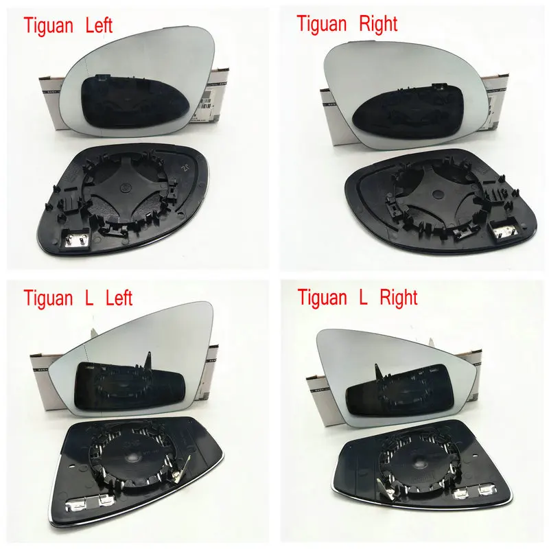 

Apply to tiguan Tiguan L MK2 Reversing lens Reflective lens Glass Tape heating