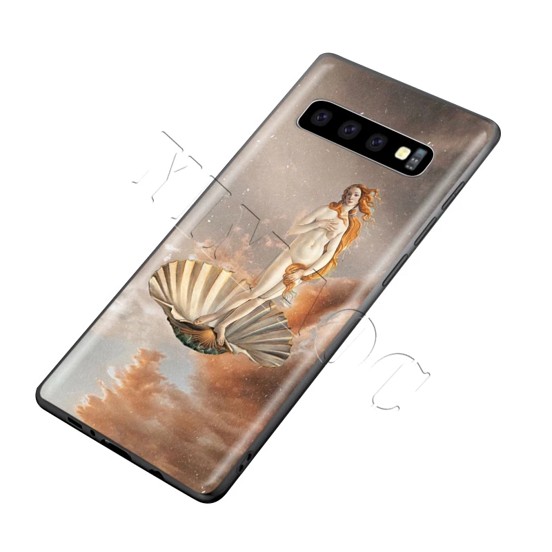 YIMAOC Микеланджело Сотворение Адама Мягкий силиконовый чехол для Samsung Galaxy S6 S7 Edge S8 S9