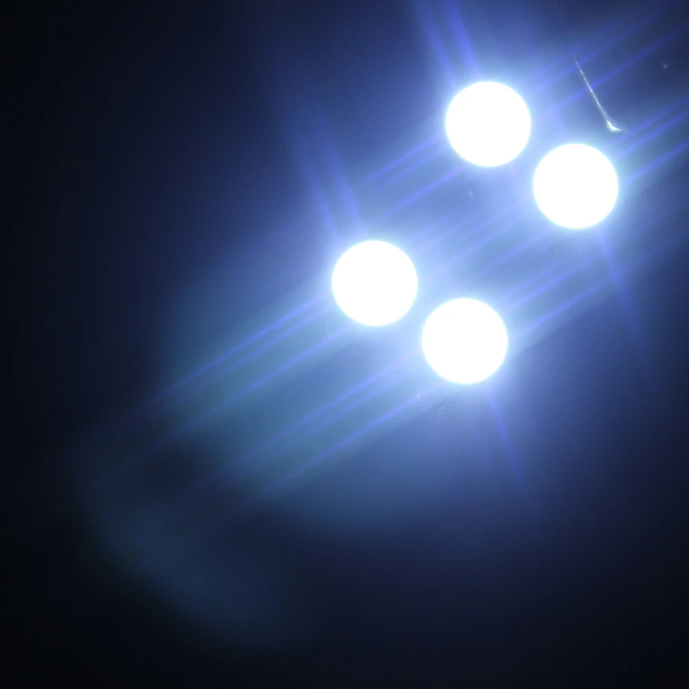 500 шт./лот T10 5050 4 SMD LED Canbus без ошибок неполярность чтения купольные лампы авто