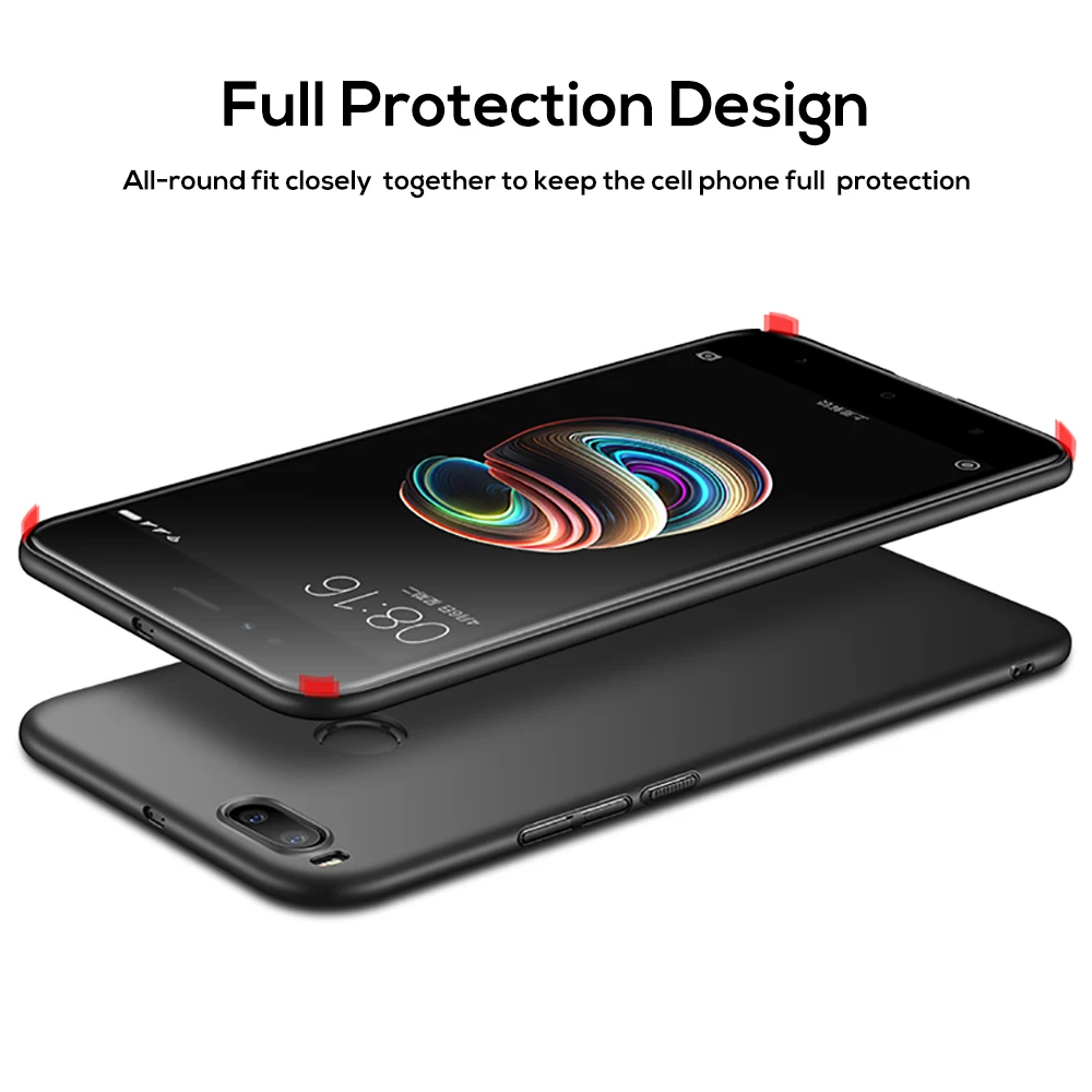 TOPK Case For Xiaomi Mi A1 5X Luxury Anti-scratch Matte Plastic Hard PC Ultra Thin Phone Back Cover for MiA1 Mi5 |