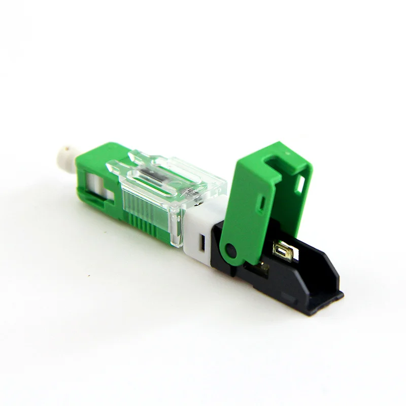 100 шт. ESC250D SC APC Быстрый разъем сборка на месте FTTH оптическое волокно быстрый
