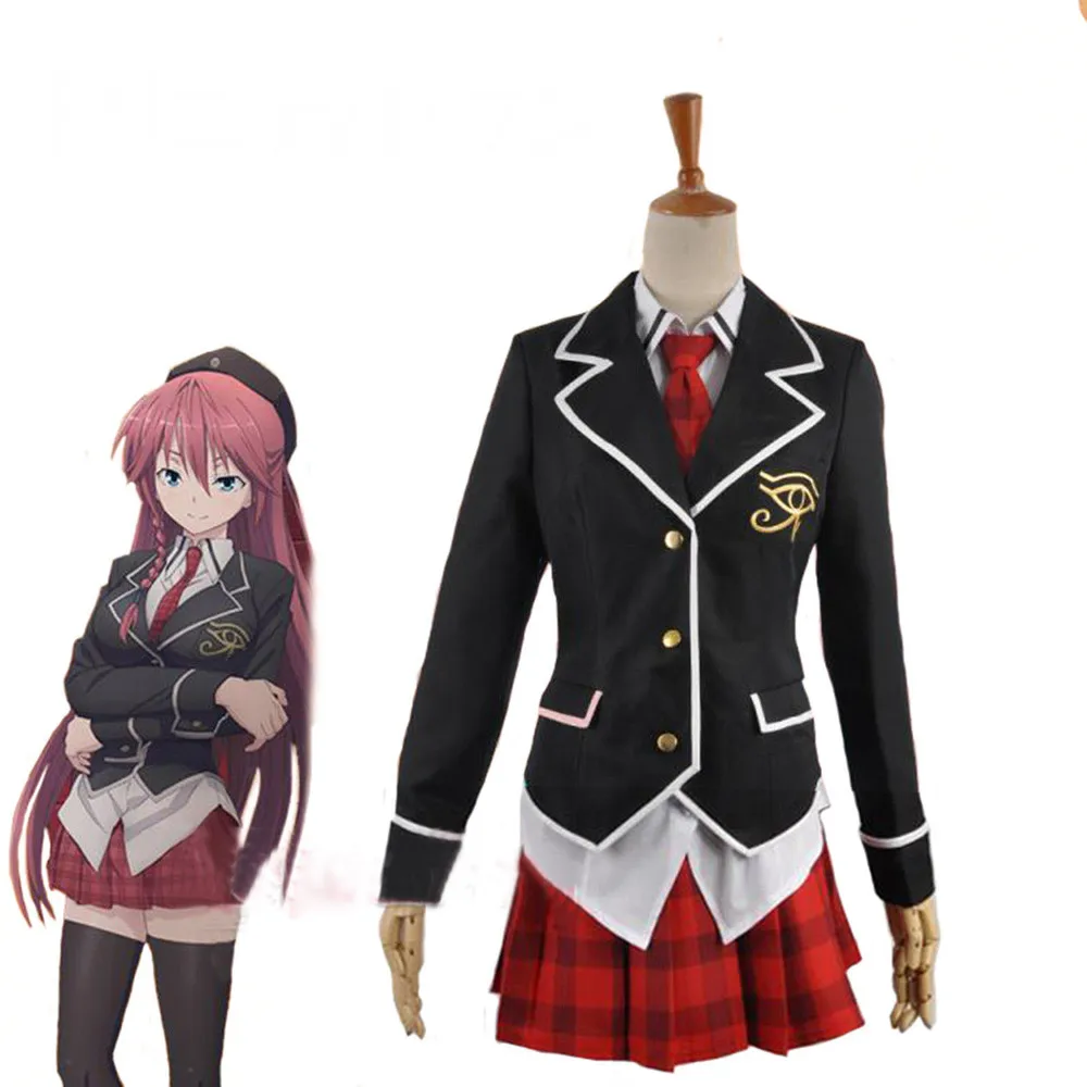 Аниме Trinity Seven Abies Lilith Asami Униформа костюмы для косплея необычный полный комплект
