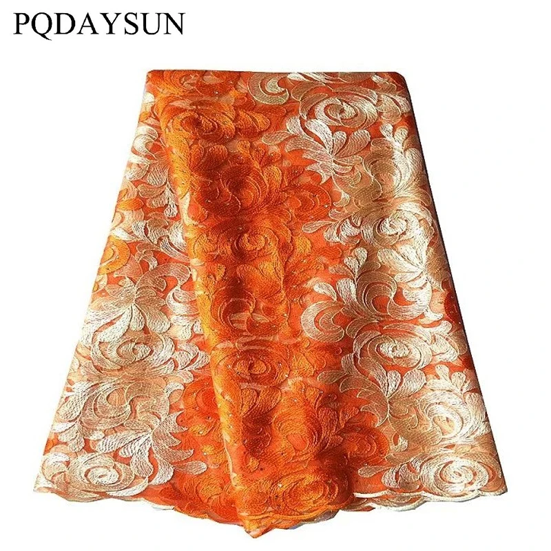 2017 популярная африканская кружевная ткань высокого качества Кружевная Сетка