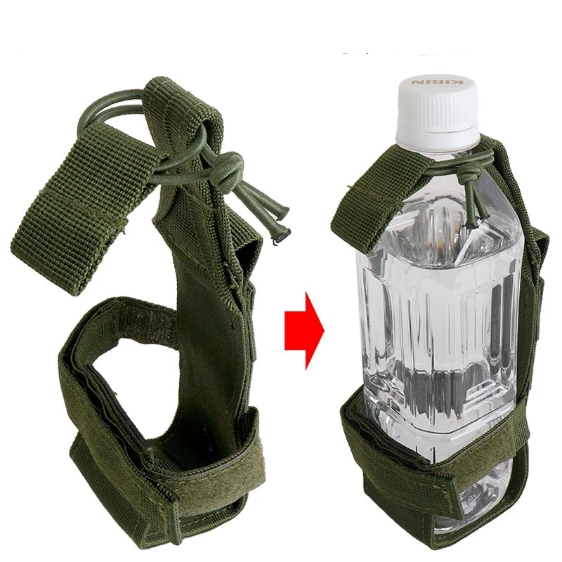CQC тактический Molle бутылка для воды чайник держатель ремень Перевозчик Охота Туризм Кемпинг на открытом воздухе страйкбол Molle система чехол
