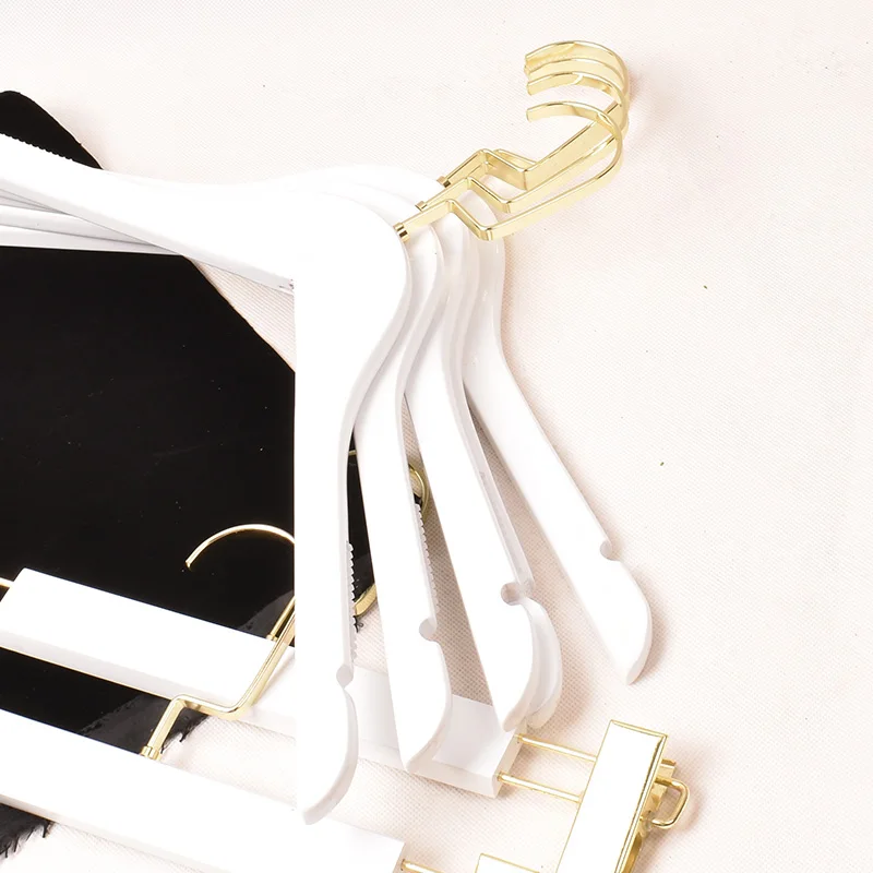 10 шт./партия вешалка для одежды из массива дерева | Дом и сад