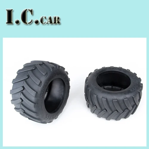 Monster Грузовик Резиновые Шины 2 шт. Для 1/5 FG Rovan RC АВТОМОБИЛИ Части | Игрушки и хобби