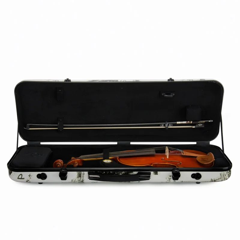 High quality Italy Christina rectangle violin case 4/4 carbon fiberglass Violin accessories | Спорт и развлечения
