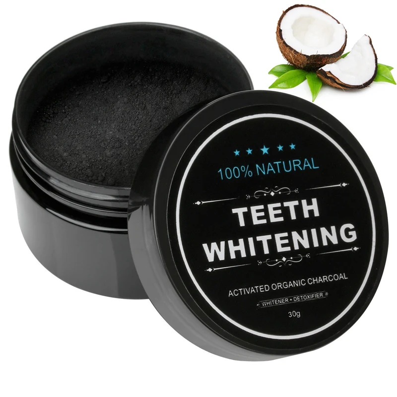 Teeth Whitening Dental Coconut Shell Activated Carbon Powder Material Blanqueador Blanchiment Dentaire | Красота и здоровье
