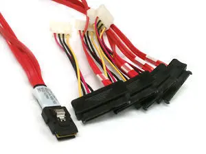 LSI / 3Ware Molex Mini SAS кабель SFF 8087 для 8482 питания x 4 SAS|mini sas cable|sas cablesff-8087 to sff-8482 |