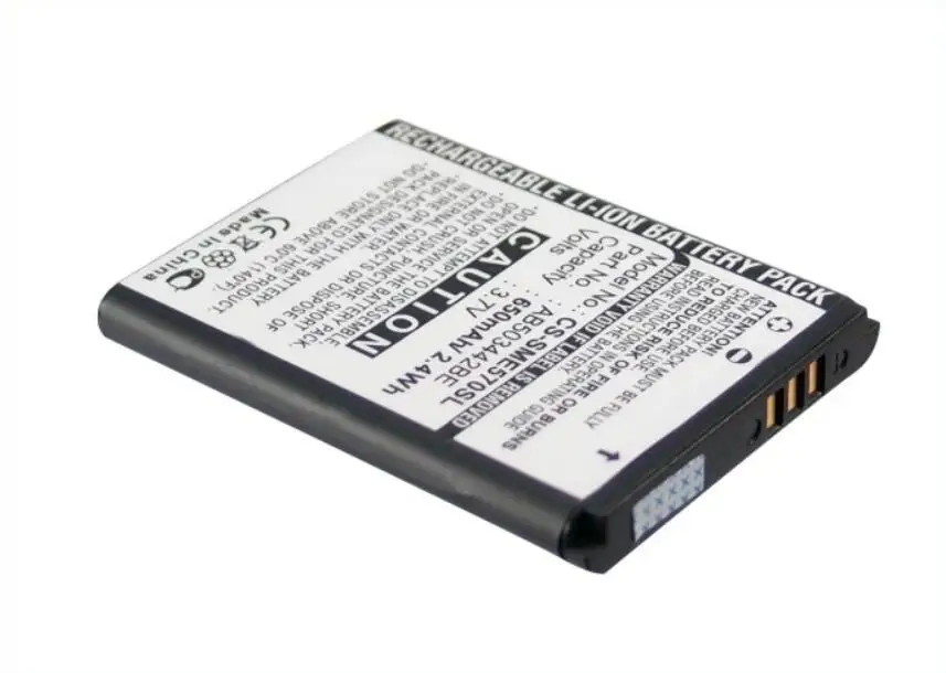 Cameron Sino аккумулятор 650 мАч для SAMSUNG SGH-B110 SGH-E570 SGH-E578 SGH-J700 SGH-J700i SGH-J700v SGH-J708 AB503442BE AB503442BU