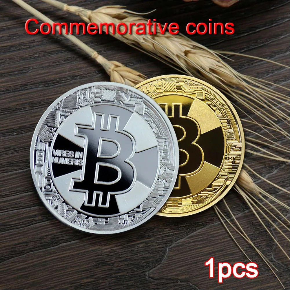 Оптовая продажа Декоративные монеты Bitcoin/Эфириума/Lite/тире/пульсации монета