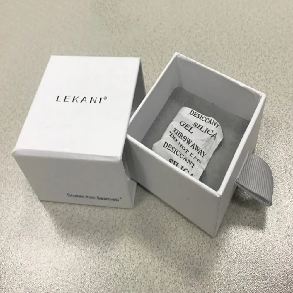 LEKANI Crystals From Swarovski Blue Cube Pendant Necklace Simple Trendy Collars Real S925 Silver Fine Jewelry For Women Girls | Украшения и