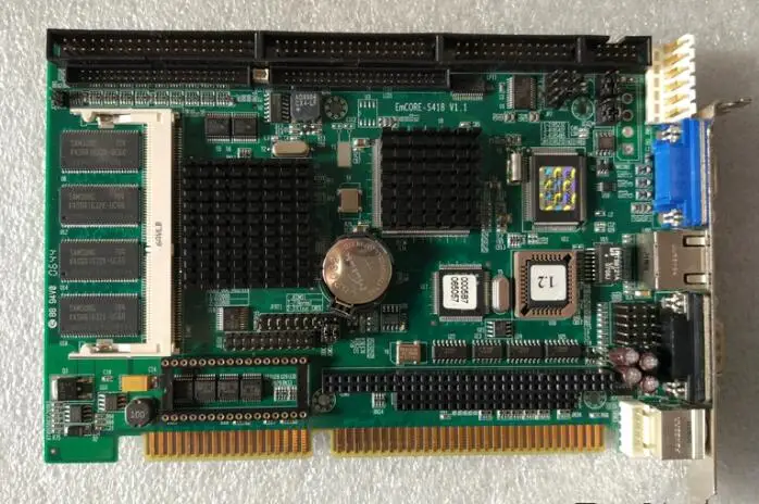 100% оригинальная материнская плата IPC ISA модель V1.1 486 Промышленная полуразмерная