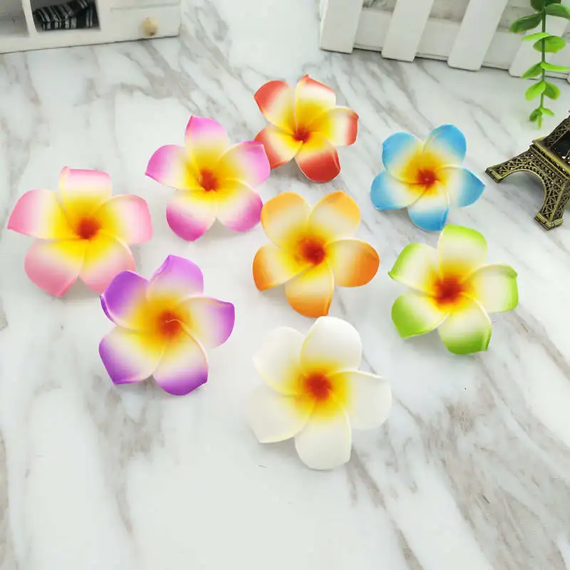 

Free Shipping Fancy Fake Flower Hairpin Clip Diy Wedding Decorative 7CM Egg Shooting Props 12pcs