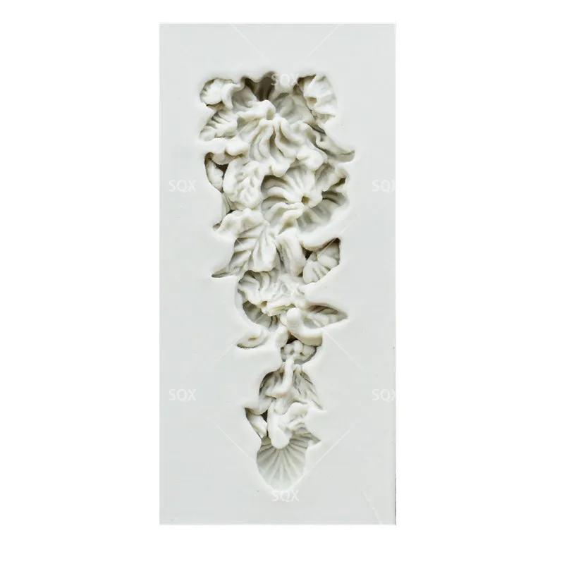 Бесплатная доставка формы для выпечки laceCake силиконовые инструменты украшения