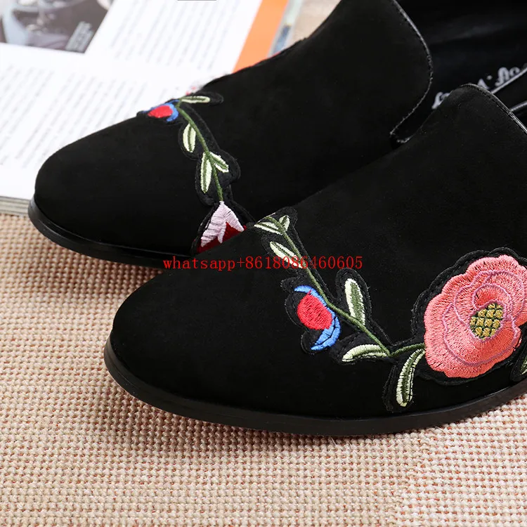 Choudory/Zapatos hombre Мужская обувь повседневная черная из натуральной кожи бархатные