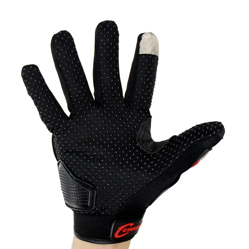 Мотоцикл мотокросса Kawasaki, моторные волокна велосипедные гоночные перчатки Cyclegear CG666