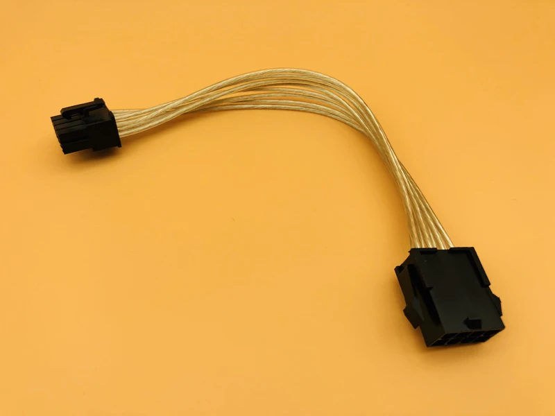PCI Express PCIE 8Pin удлинитель к графическая карта GPU Кабель Питания Провод 18AWG 20 см для BTC