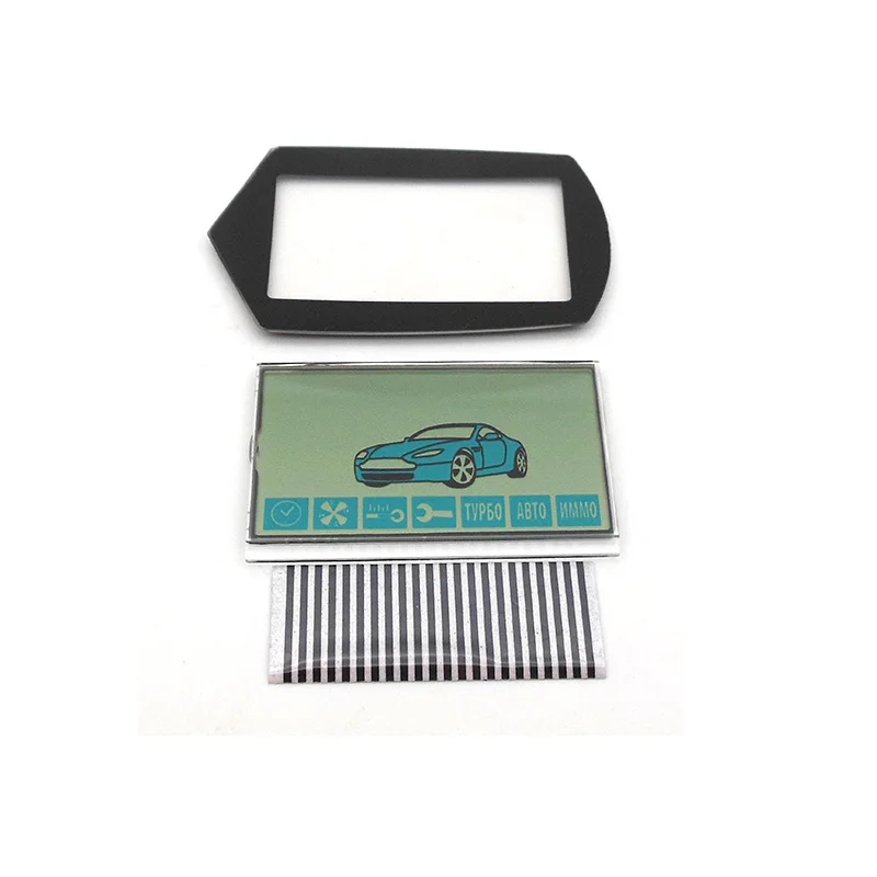 A91 flexible cable LCD display+ keychain Glass for Starline lcd remote controller with Zebra Stripes | Автомобили и мотоциклы