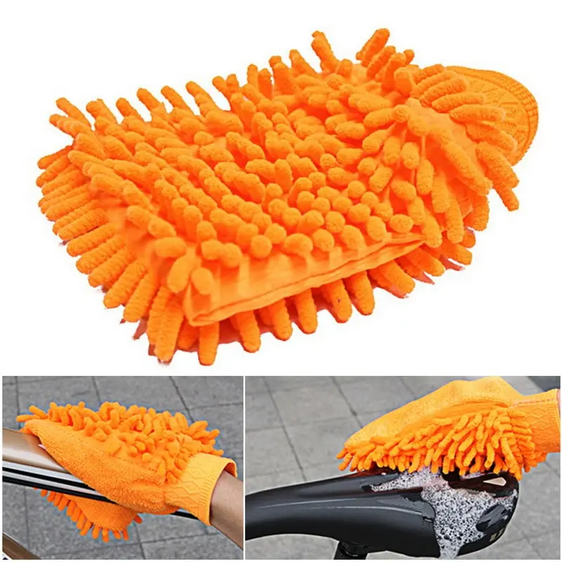 1 шт. не оставляет царапин рукавички Бытовые прочный из микрофибры на