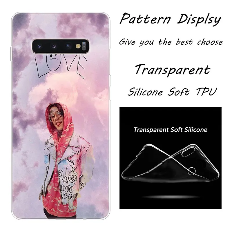 Горячая Распродажа, мягкий силиконовый чехол Lil Peep Rap Hip для samsung Galaxy S10 S9 S8 Plus S7 Edge A6 A8 Plus A7 A9 A5, Модный чехол