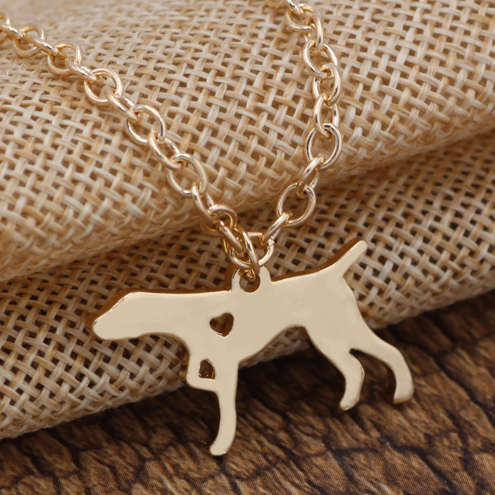 Пинкшер сердце кулон СОБАКА Мемориал ожерелья домашних животных и подвески