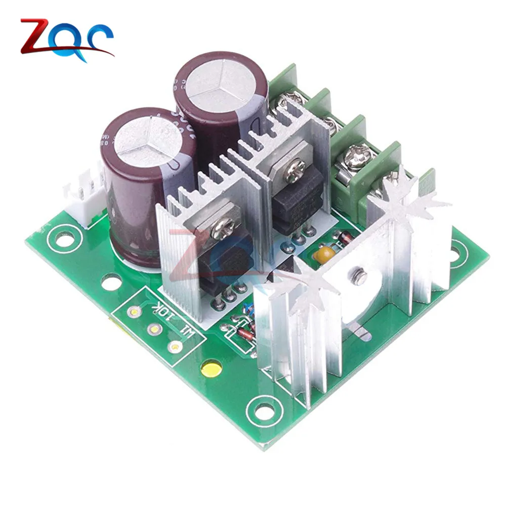 DC 12 V-40 V 400W 10A Регулируемый контроллер скорости двигателя постоянного тока PWM контроллер 13 кГц Регулируемый приводной модуль 24V 36V ccmhc ccmhcw