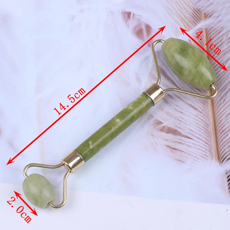 

1PCS Natural Facial Beauty Massage Tool Jade Roller Face Thin Massager Relaxation Tool Face Massager Jade Roller