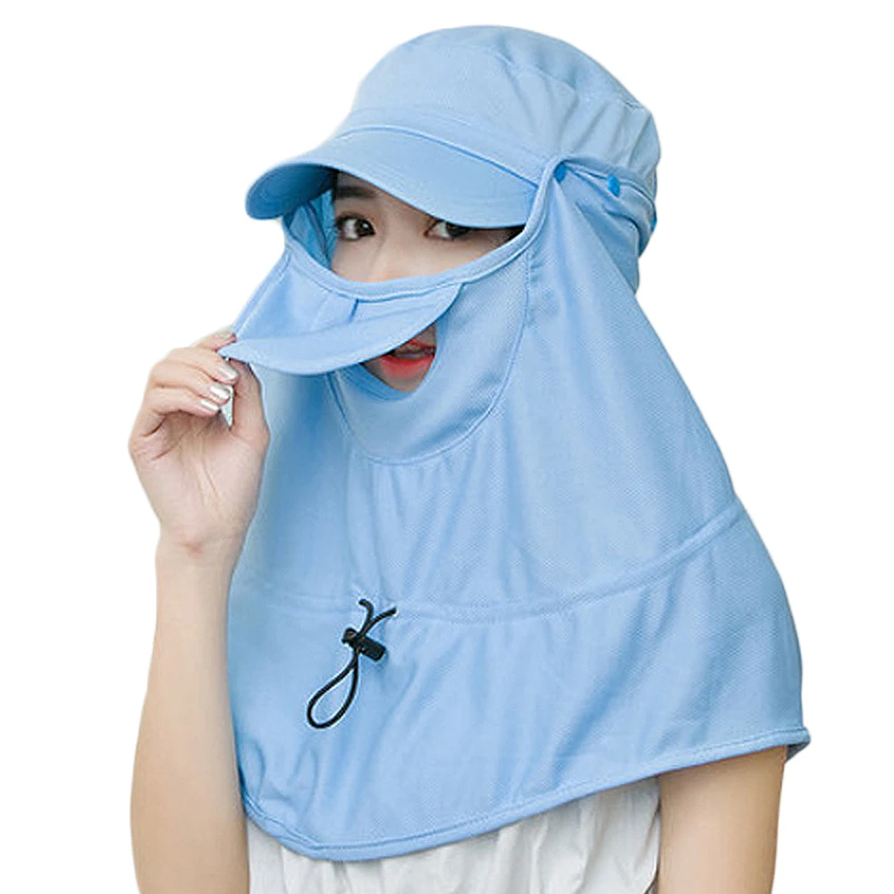 Шляпа от солнца для мужчин и женщин со съемным козырьком на 360 градусов съемной