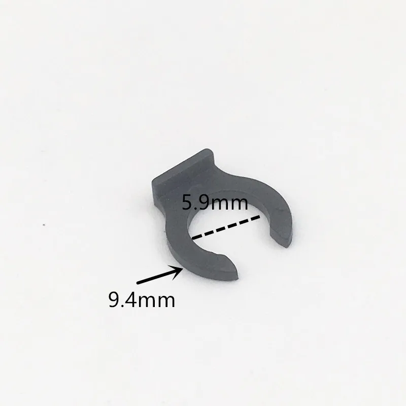

Funssor 1.75mm bowden coupling clip for V6 3D printer Extruder Bowden collect clip black 1.75mm Filament (4mm/6mm OD Tubing)