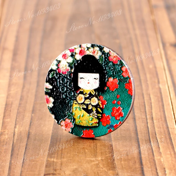 2 шт 45 мм 3D рельефный большой круглый кулон ручной работы из дерева сделать