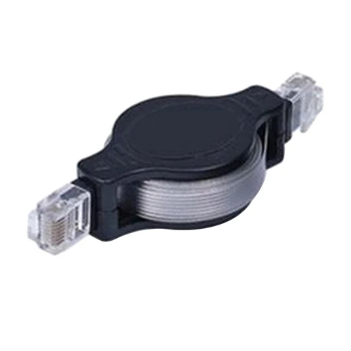 4.9FT Портативный Выдвижной RJ45 Ethernet провод LAN шнур Интернет сетевой кабель |