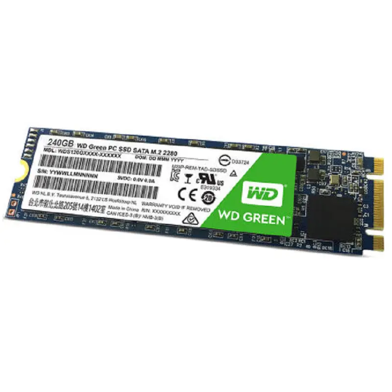 WD 120GB 240GB 480GB SSD M2 твердотельный накопитель M.2 2280 NGFF 120G M. 2 диска для ноутбука