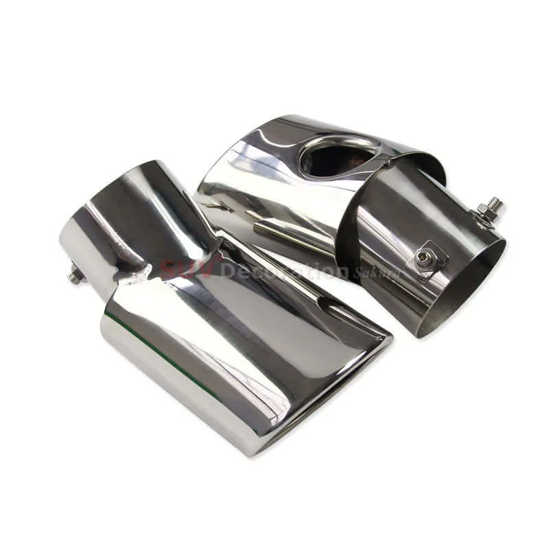 2 шт. глушитель выхлопной трубы из нержавеющей стали для Land Rover Discovery 5 (L462) третьего