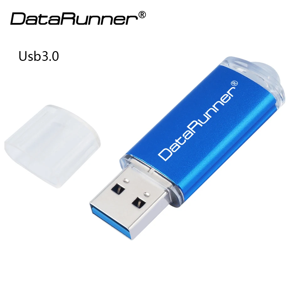 DataRunner Usb флеш накопитель металлическая ручка карта памяти 3 0 16 ГБ 32 64 128 256