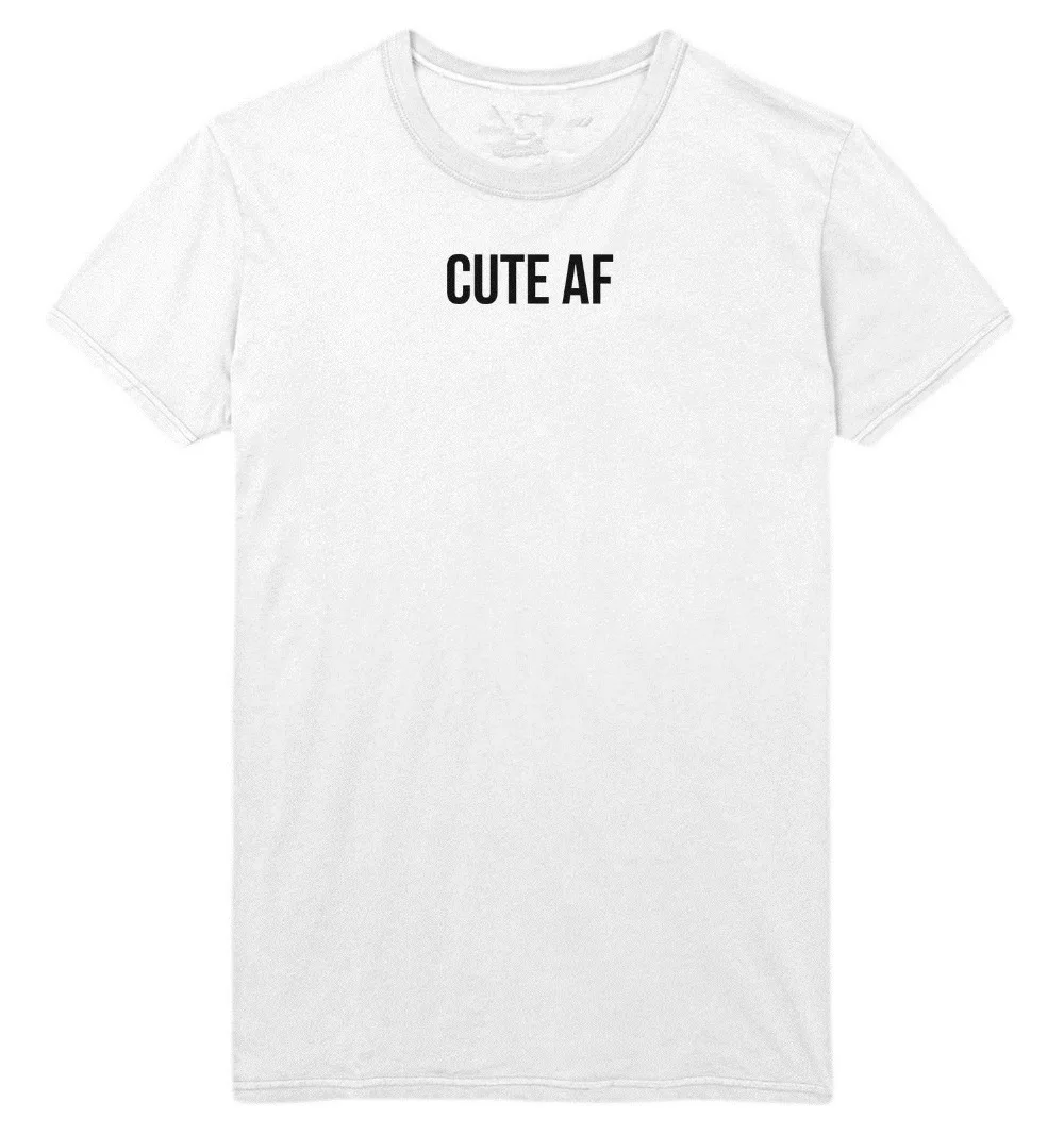 Милые AF T рубашка мужская женская футболка настоящий подарок подруге на день