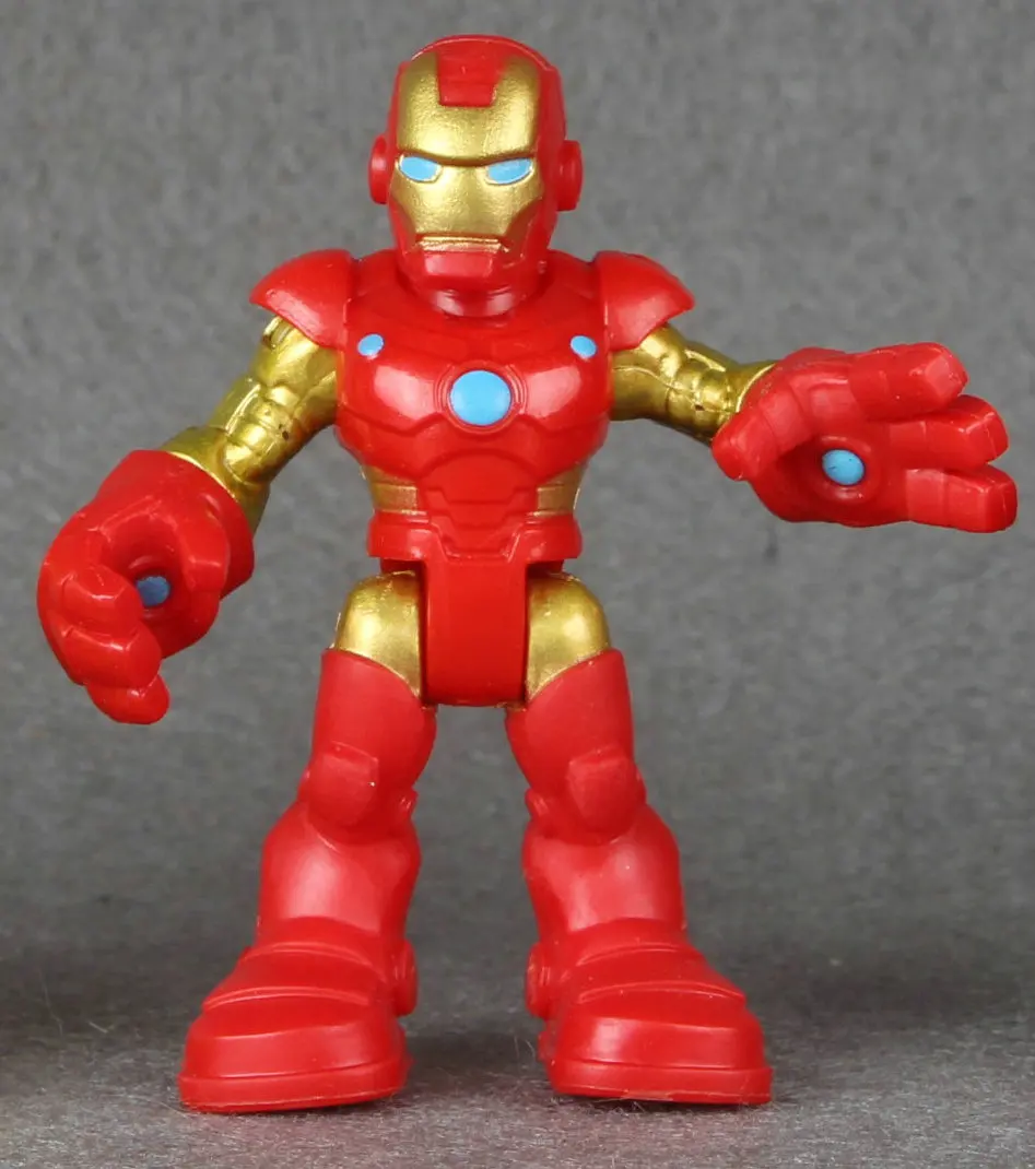 1 шт. M Super Hero adventures 2,5 ''Iron Loki Vision Hulk - Цвет: Серебристый