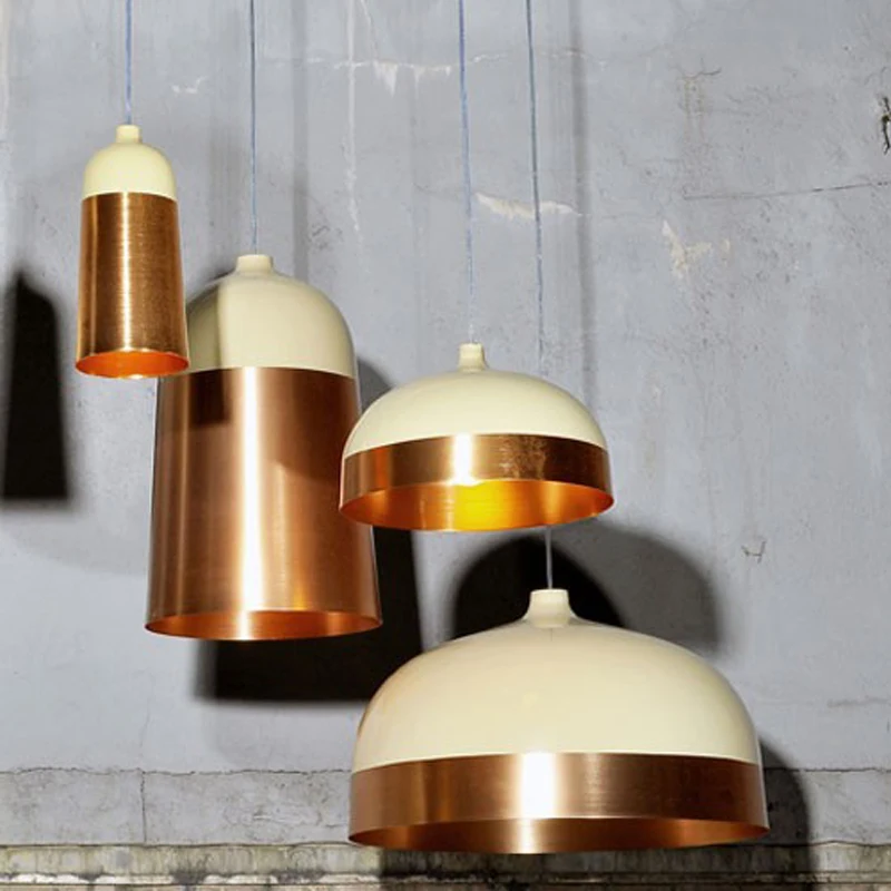 Современное Черное и Золотое освещение для помещений кухонная алюминиевая