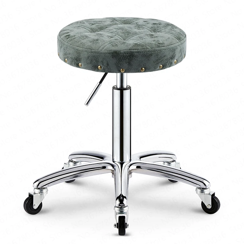 27% красота стул Лифт вращающийся задний парикмахерское кресло Ретро Натяжной