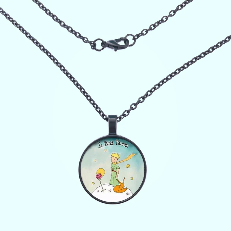 Ожерелье с кулоном GDRGYB в стиле аниме Маленький принц бумажная пленка для
