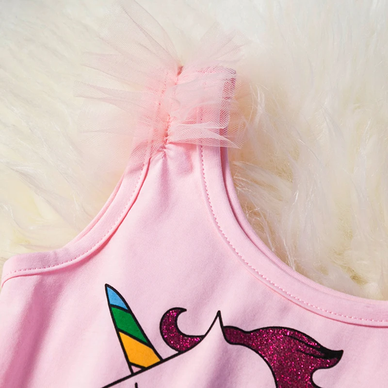 Girls Dresses 2019 Girl Tutu Dress Rainbow Princess Party Toddler Baby Birthday Outfits Children Kids Clothes | Детская одежда и