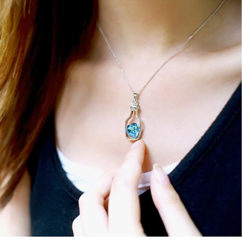 Оптовая продажа 3 цвета ожерелье кулоны &quotлюбовь&quot Ювелирные изделия &amp