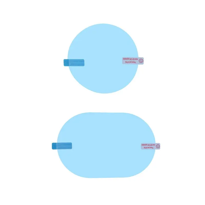 2 шт./компл. Зеркало для автомобиля прозрачная пленка анти туман Антибликовая