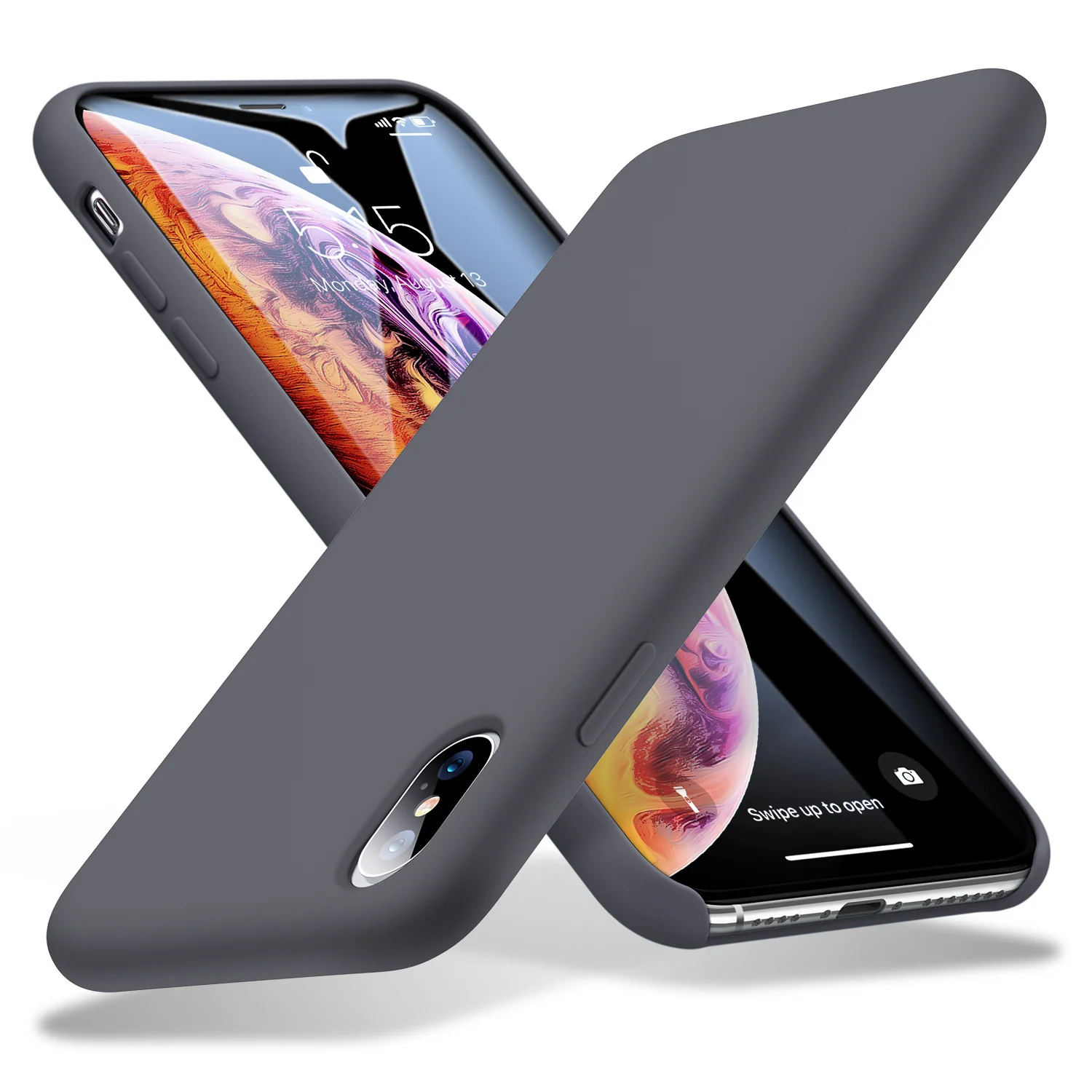 ESR мягкий чехол для iPhone X XS XR XS Max жидкий силиконовый гель резиновая Мягкая ткань из микрофибры подушка для подкладки Yippee чехол для iPhone
