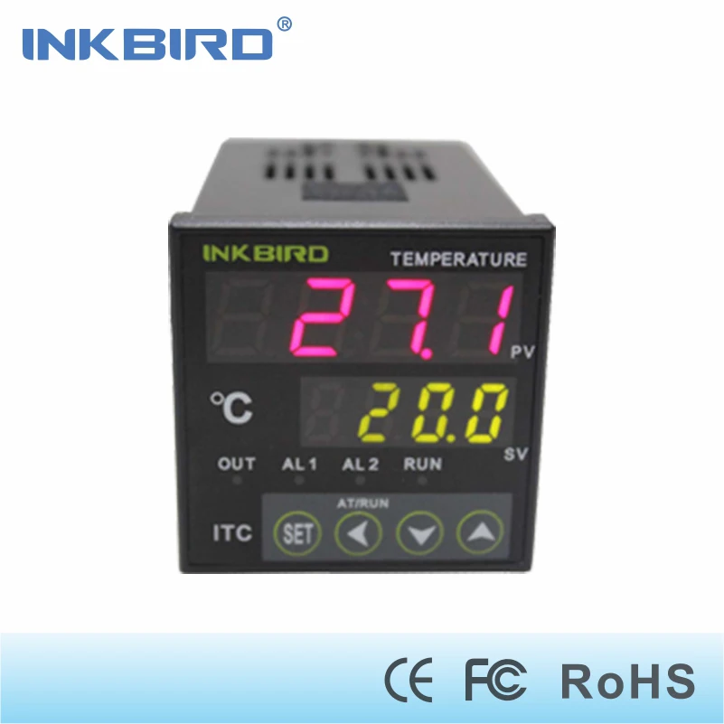 Inkbird ITC-100VH AC 100~ 240V Цифровой светодиодный дисплей PID регулятор температуры, для домашнего пивоварения, рептилия из Германии
