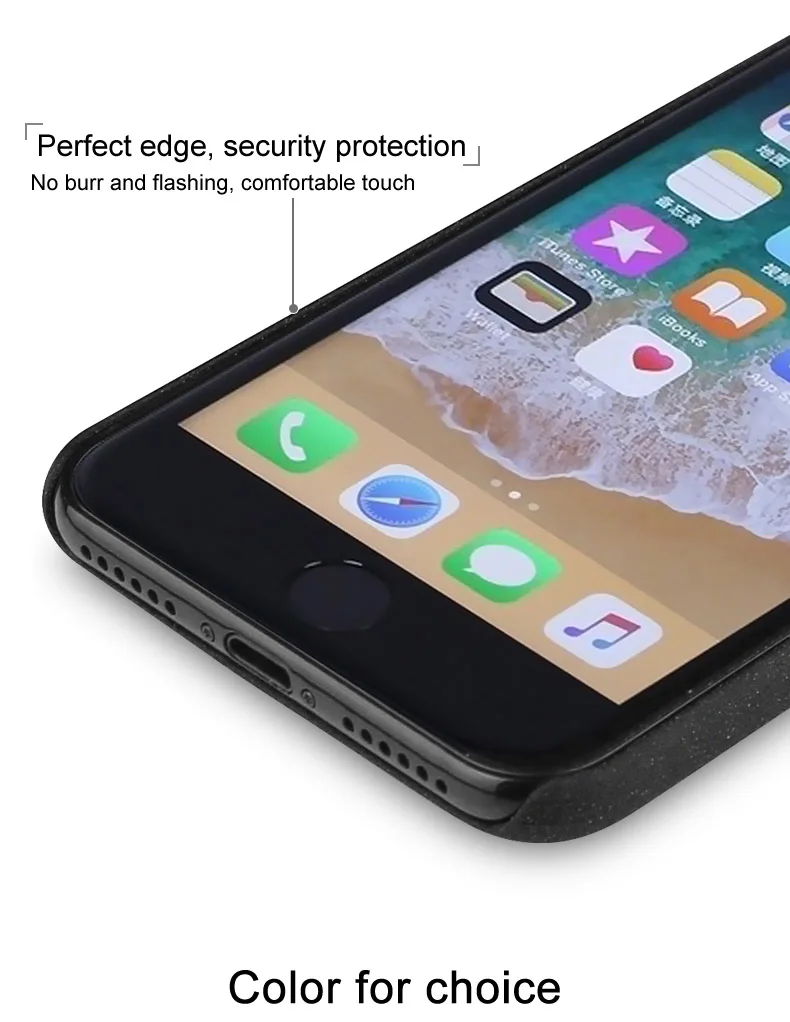 IMAK For iPhone 8 Plus Case Cover Hard PC iPhone8 Protective Shield + Screen Protector |