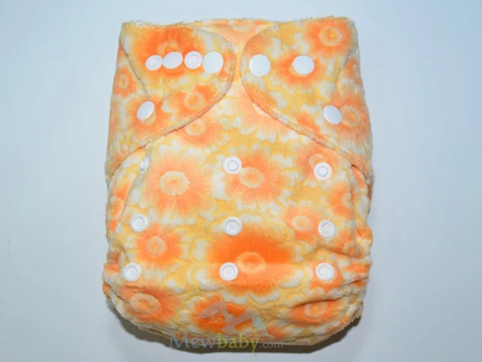 Рождественские подарки цветок minky печатные водонепроницаемые ПУЛ ткань пеленки