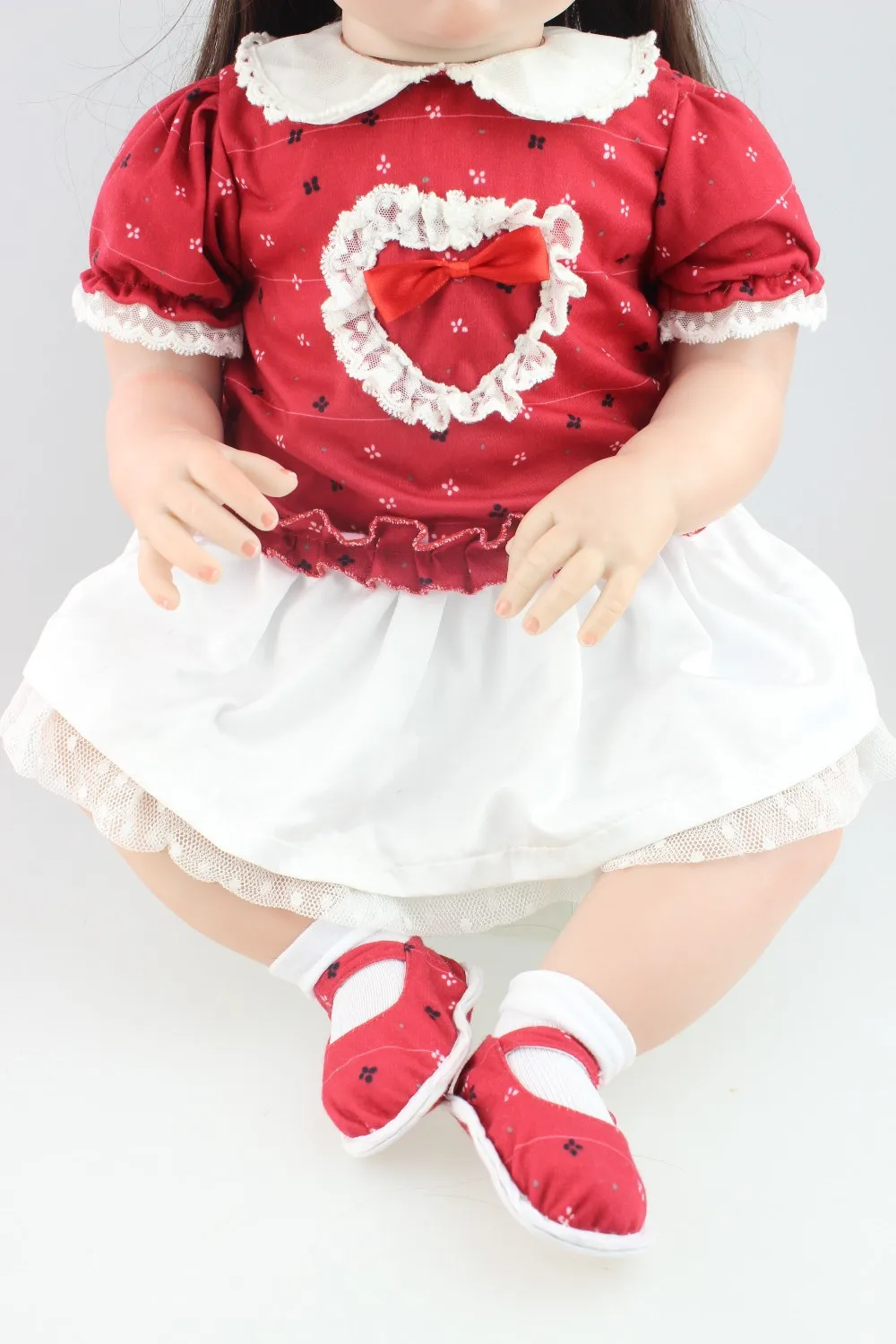 NPK 28In Реалистичная кукла Reborn Baby мягкая настоящая сенсорная BJD американская